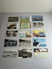 WW2 Post card Lot Of 15 Japanese Mixed Lot  Photo 1900’s Naval,Ships,Etc