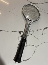 Vintage 1970s WILSHIRE 2100 Metal Frame Tennis Racket M 4-5/8 Grip