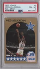 Michael Jordan 1990 Hoops PSA 8 NM-MT Graded Card Chicago Bulls All Star HOF #5