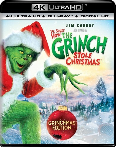 Dr. Seuss' How the Grinch Stole Christmas (Grinchmas Edition) [New 4K UHD Blu-ra - Zdjęcie 1 z 1