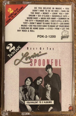 LOVIN' SPOONFUL    Best Of  Cassette . 2 Albums - BRAND NEW & SEALED!