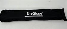 On-Stage Compact Folding Music Stand Black SM7122BB New With Bag