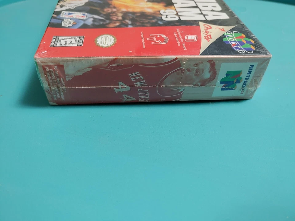 NBA Jam 99 Nintendo 64 N64 Factory Sealed For VGA! Excellent Condition! - Image 3 of 4