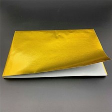 High Temp Gold Heat Shield Aluminized Barrier Cloth Turbo Manifold Exhaust