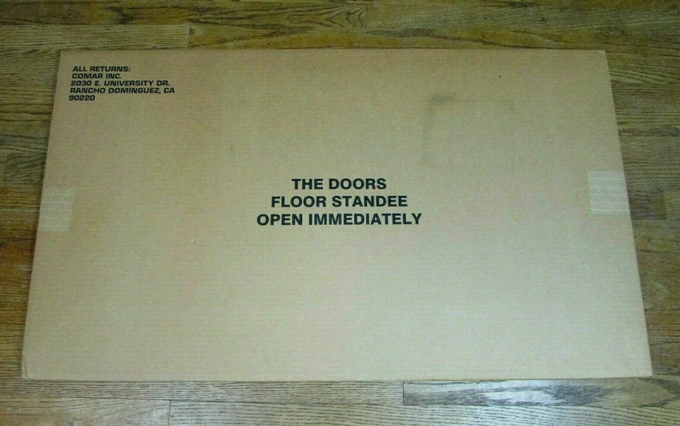 Película The Doors - Raro Video Promocional Tienda Piso Standee en Caja Original Foto 2 de 4