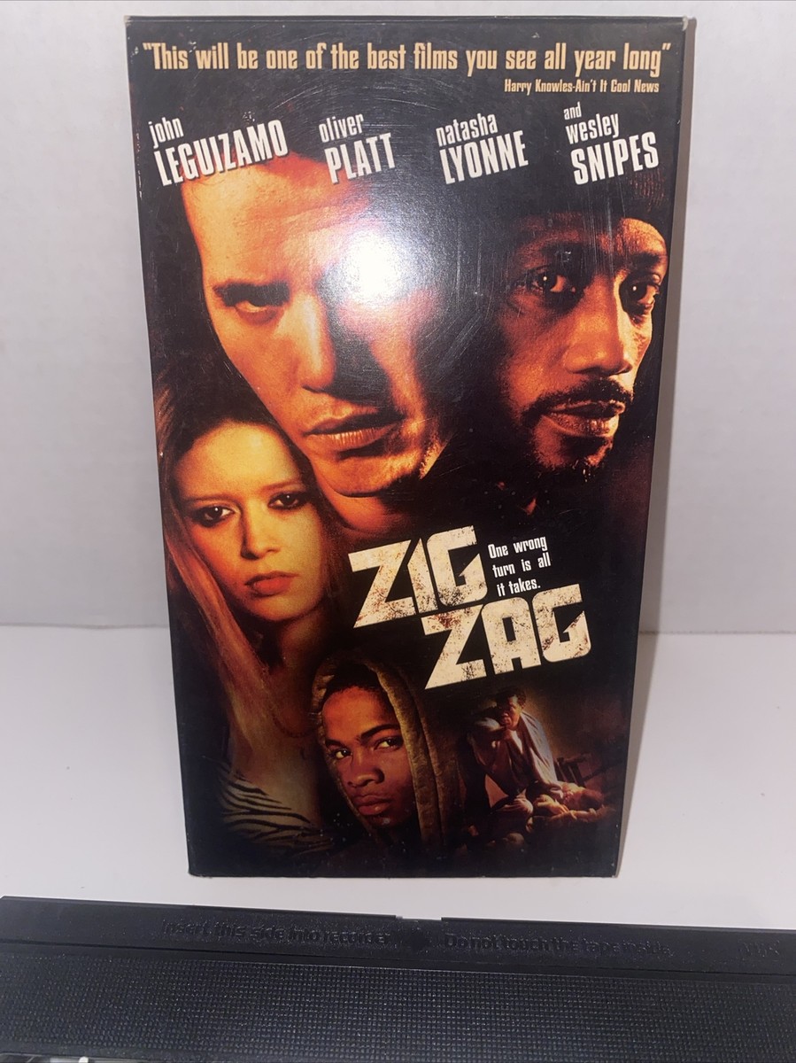 Zig Zag VHS Action John Leguizamo Wesley Snipes Oliver Platt