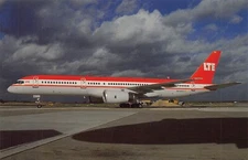Airline Postcards      LTE-Airlines Boeing 757-225   EC-ETZ  c/n 22689