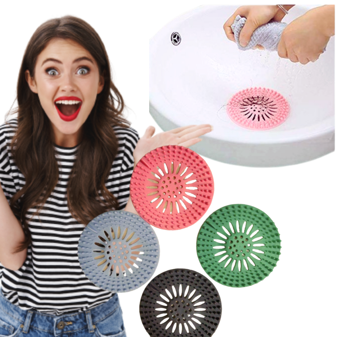 Round Drain Hair Catcher Sink Strainer Hair Trap Cover Bathroom Shower