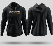 Generac Industrial Power Hoodie Funny Size S-3XL Made in USA