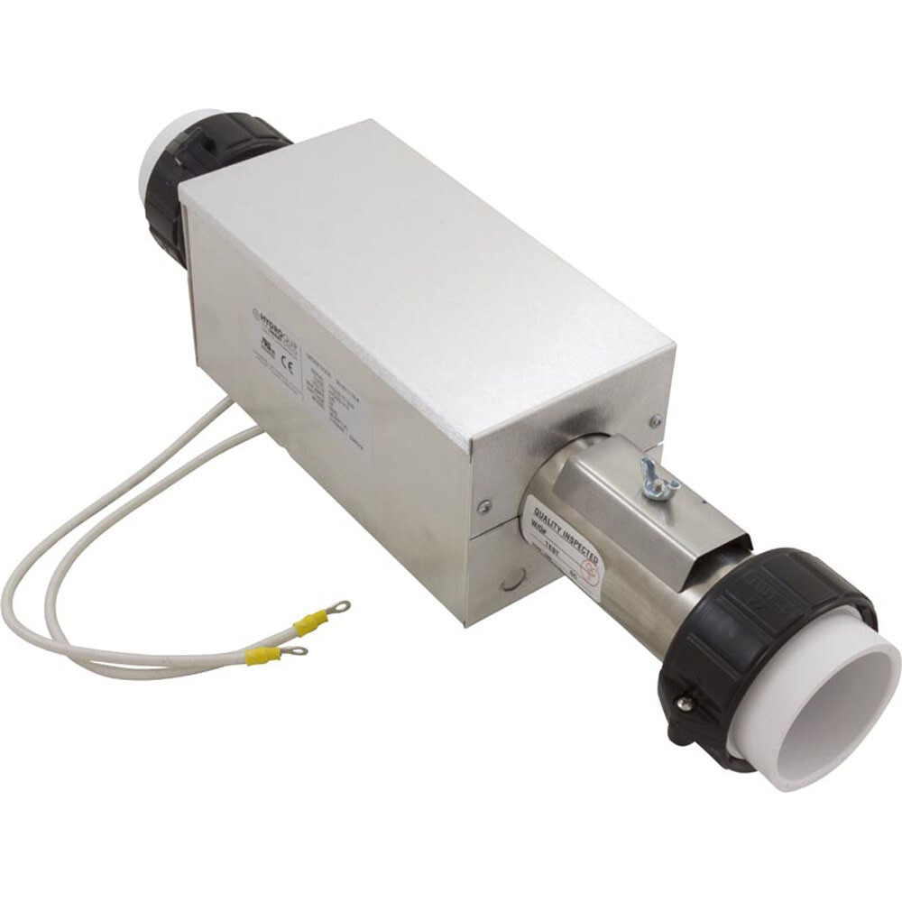 HYDROQUIP 26-0011-7S-K Heater FloThru CalSpa XL Repl, 15""x2"", 230v , 5.5kW w/Box