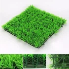 Artificial Water Aquatic Green Grass Plant Lawn Fish Tank Eco-Friendly Landscape
