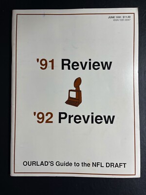 1992 Ourlad s Guide to the NFL Draft Steve Emtman Desmond Howard 