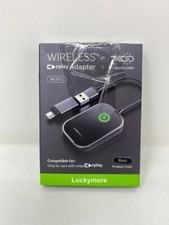 Luckymore Wireless CarPlay Adapter - Converts Wired to Wireless, Free Shipping