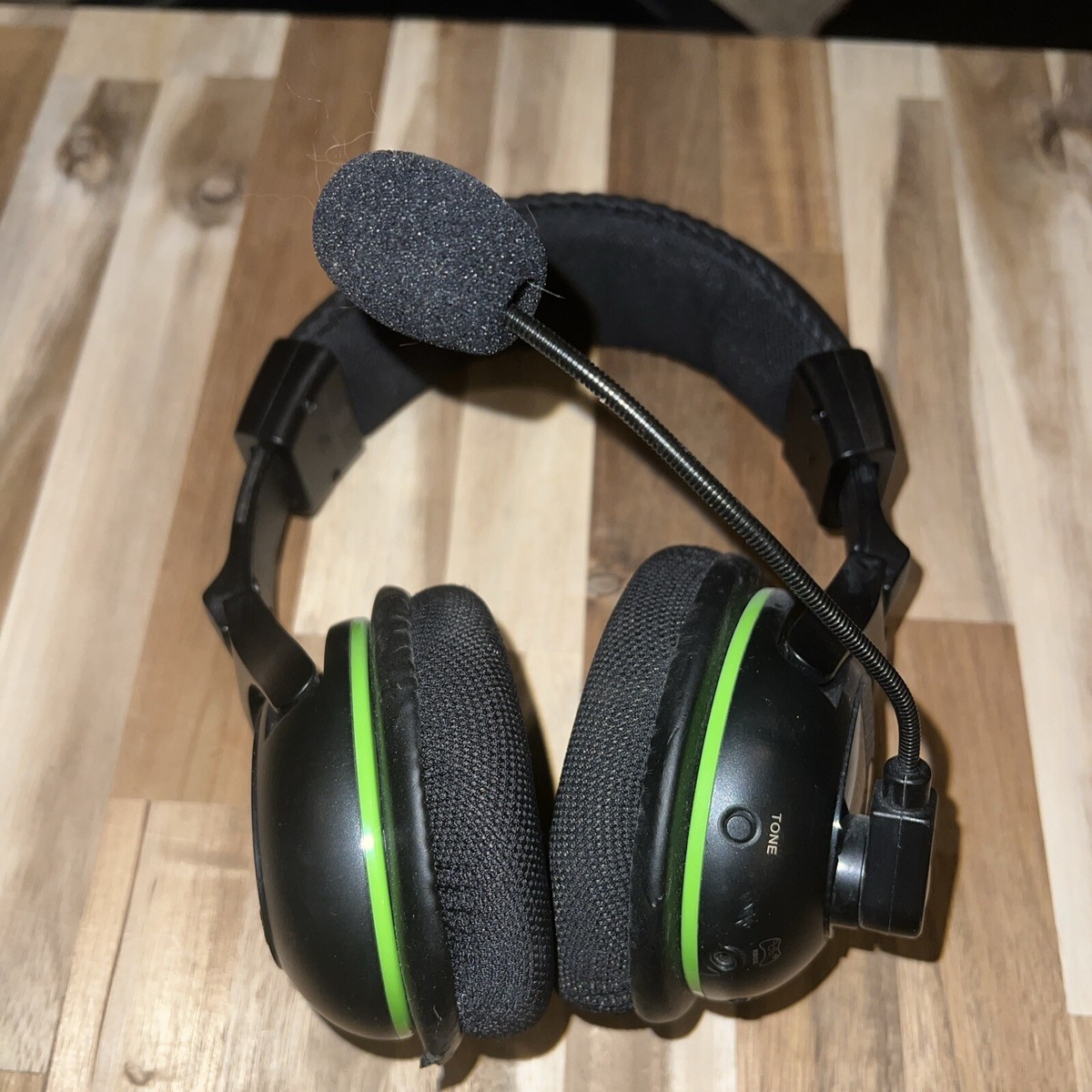 2D Turtle Beach Ear Force X32 Black/Green Headband Headsets