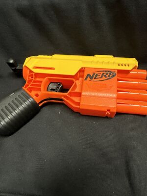 NERF ALPHA STRIKE FANG DART GUN FOUR SHOT BARRELS 