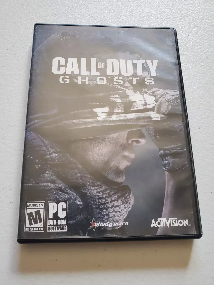 Call of Duty Ghosts PC DVD-Rom Game Activision Used 2013