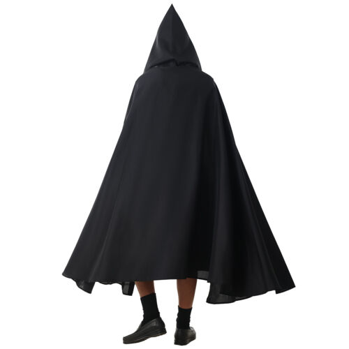 Medieval Mens Cloak Templar Knight Cloak Cape Tunic Halloween Knight Costume Set - Picture 7 of 38