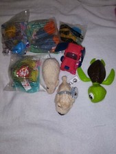 Lot of 6 McDonald's The Dog 1995-2012 Plush Happy Meal Toys with Tag.Some Seal