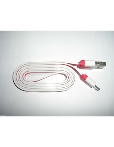 Câble Micro USB Flat pour Téléphone Compatible (Nokia, Samsung, HTC, Sony...) - Photo 5 sur 19