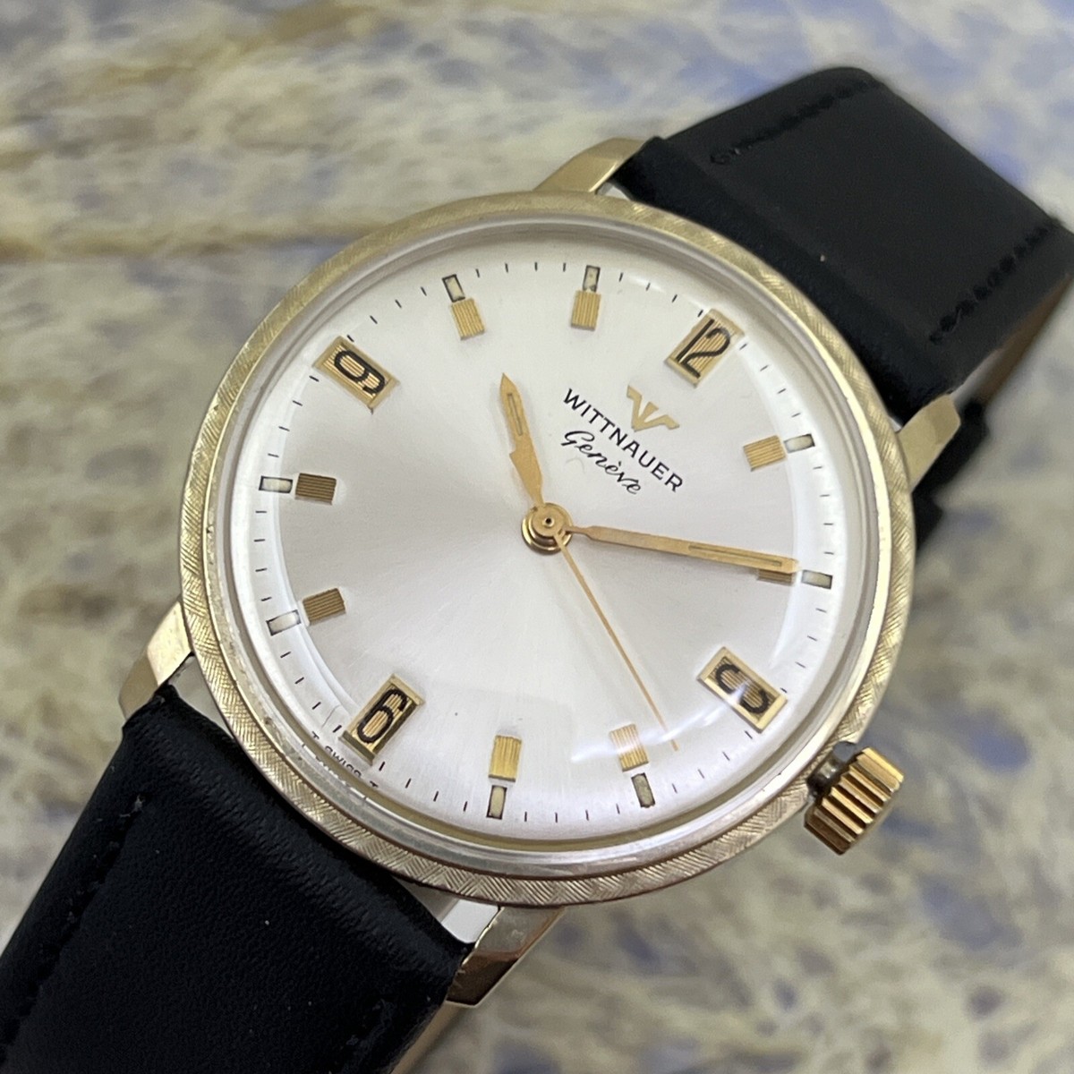 1950’s Vintage Wittnauer Wristband Watch 1950S WITTNAUER STEEL CHRONOGRAPH main image 4