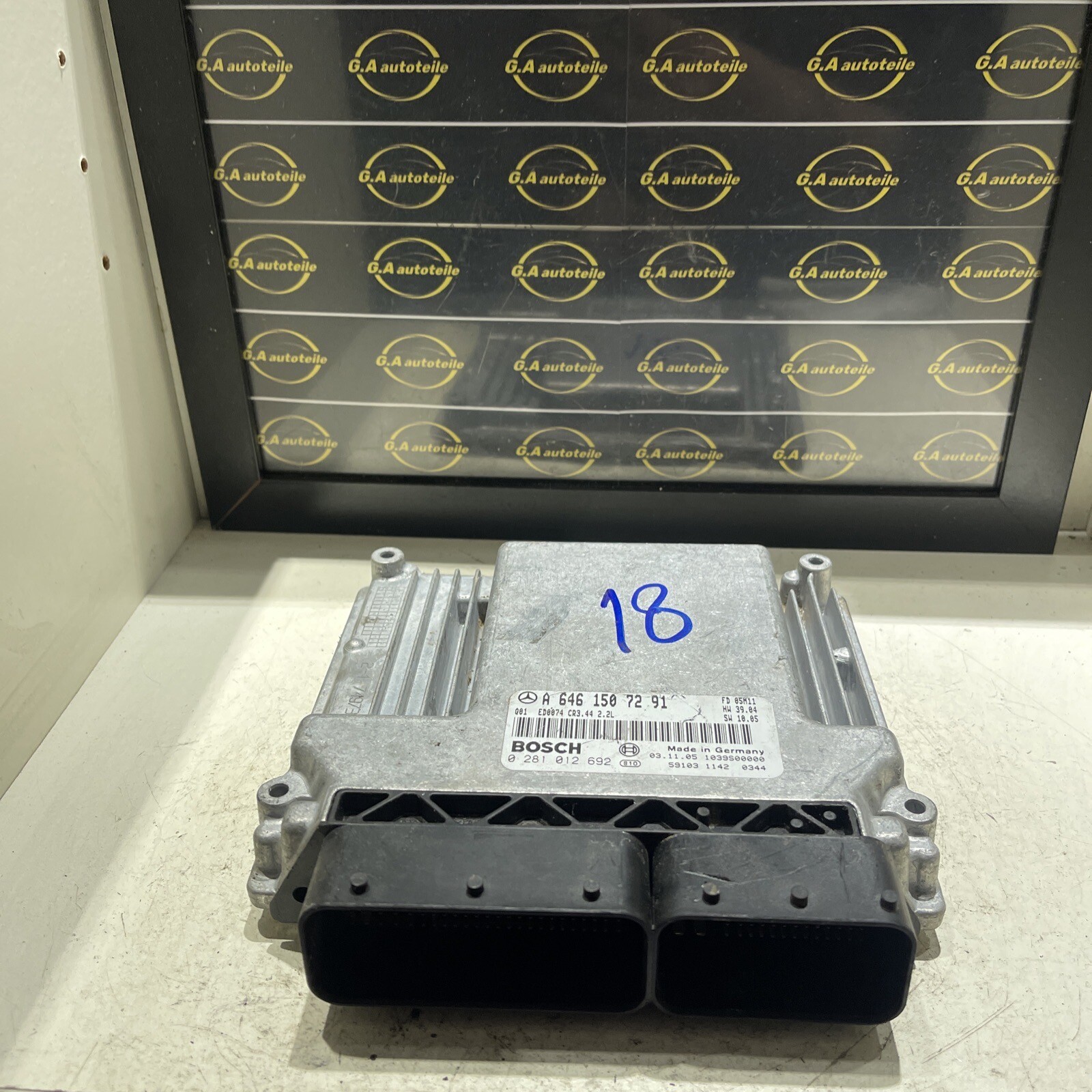 Mercedes-Benz ECU Motorsteuergerät A6461507291 online kaufen | eBay 