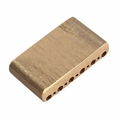 Brass CNC Steel Block For Electric Guitar Tremolo Bridge Steel Saddles Parts