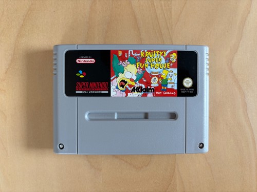 SNES - Krusty's Super Fun House - (OVP, mit Anleitung) - Bild 8 von 12