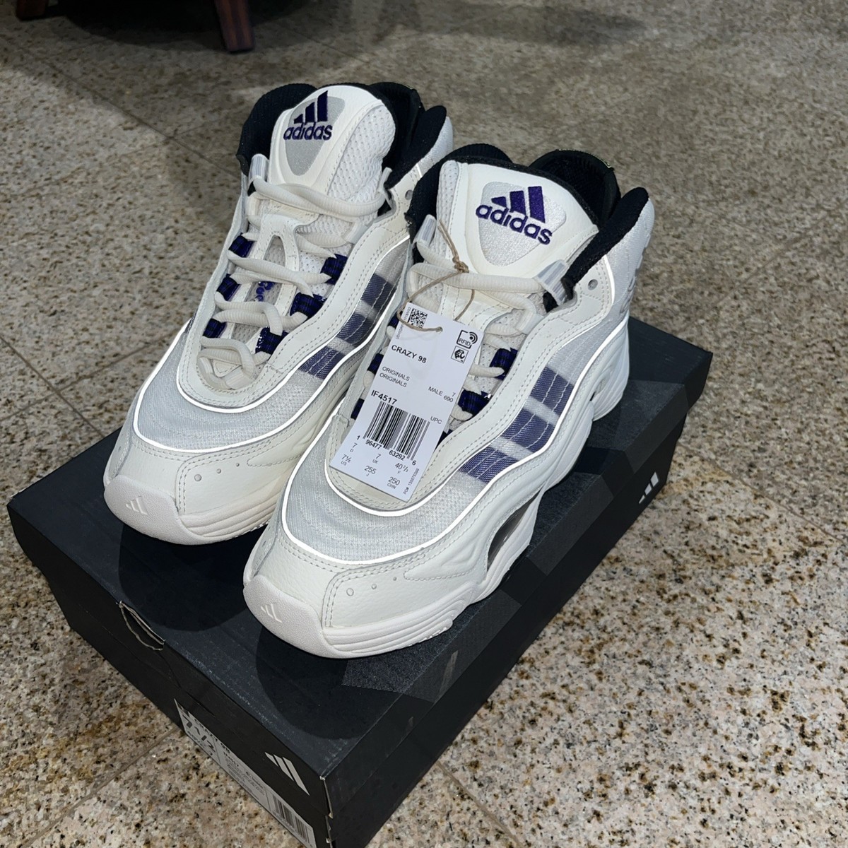 Size 7.5 - Adidas Crazy 98 2024 Home for sale online | eBay