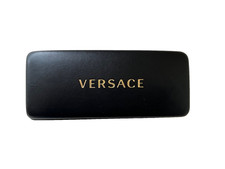 VERSACE BLACK CLAMSHELL EYEGLASSES SUNGLASSES GLASSES HARD CASE