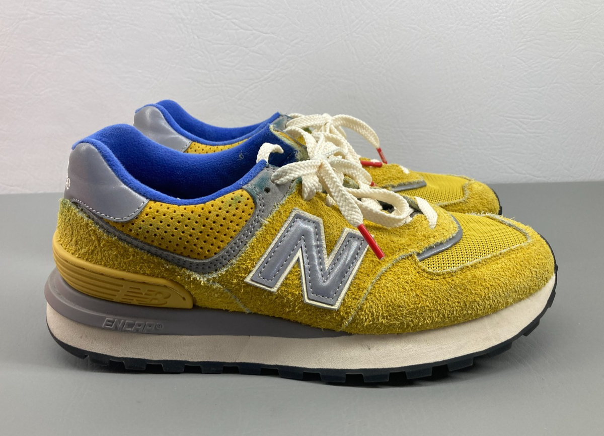 New Balance Mens Bodega x 574 Legacy Arrival U574LGB1 Yellow Suede