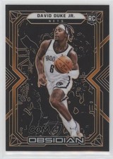 2021-22 Panini Obsidian Electric Etch Orange 18/50 David Duke Jr #200 0u72