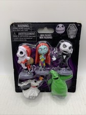 Disney Tim Burton s The Nightmare Before Christmas Collectible 5 Figure Set New