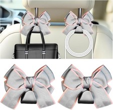 Cute Bow s, 2PCS Multifunctional Vehicle Rear Seat Hanging Hooks, Automotive ...