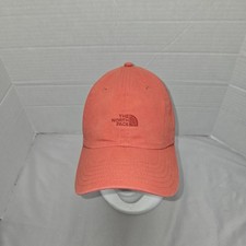The North Face Norm Hat Adj Strapback Baseball Sport Cap Apricot Ice OS Euc