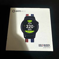 GolfBuddy aim W11 Golf GPS Watch Black Bluetooth Colour Display 40,000 Courses