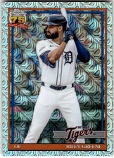 2026 Topps #91C-4 Riley Greene Detroit Tigers 1991 35th Anniversary Chrome