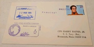 Third Indian (INDIA)Antarctica Expedition Cover(1984)