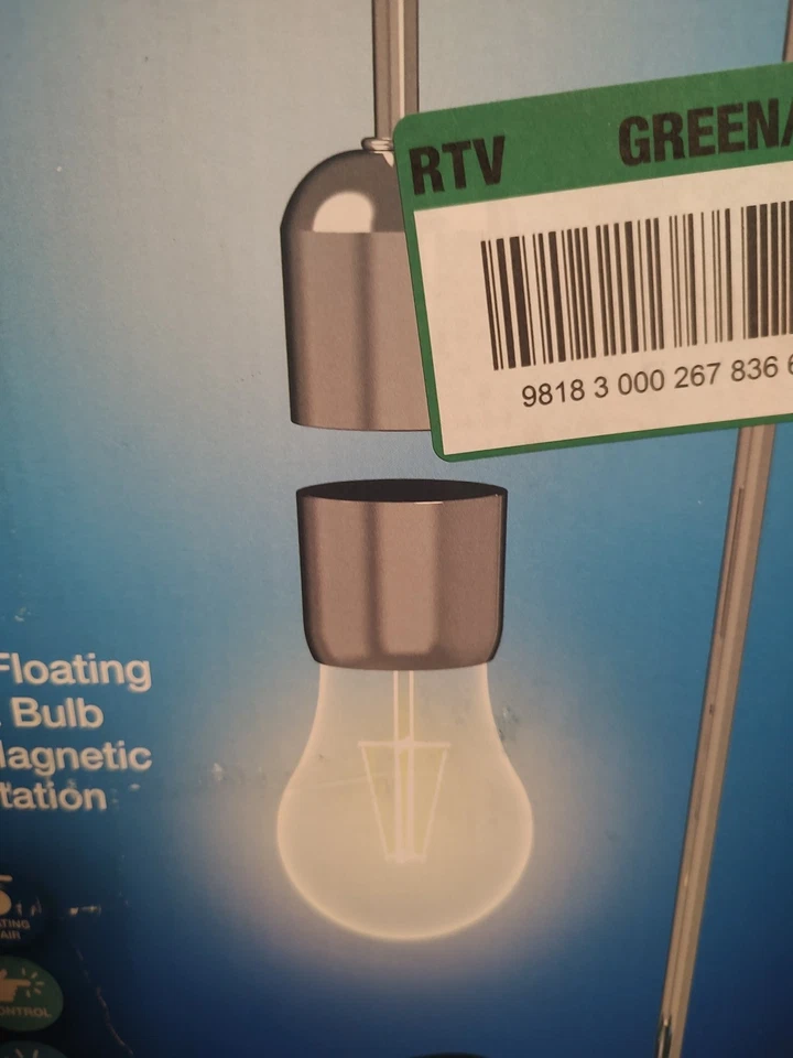 Светодиодная плавающая левитирующая лампа Atmospheres Gravity с базовой беспроводной зарядкой - Изображение 4 из 4