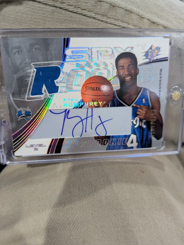 2002-03 SPx - SPx Rookie Level 2 Ryan Humphrey #117 /1999 (AU, MEM, RC) - Image 4 of 4