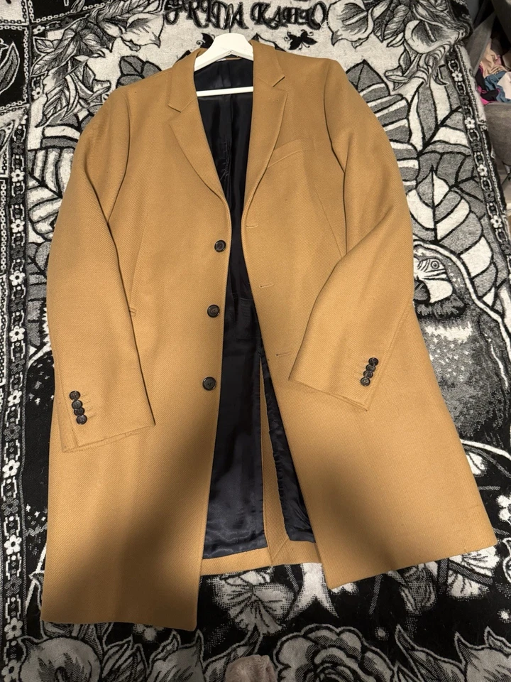 Abrigo PAUL SMITH Talla XL Lana Tostada Cachemira Foto 2 de 4