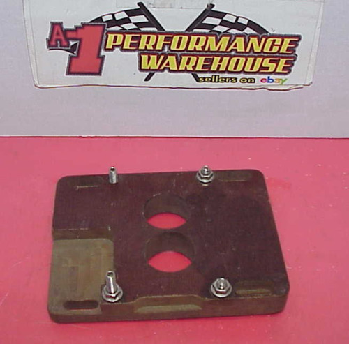 Phenolic Holley 500 CFM 2 Barrel Carburetor Adapter Plate IMCA Wissota UMP