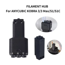 4/8 in 1 Filament Hub For Anycubic Kobra 3/Max/S1/S1C 3D Printer 8 Colors Hub