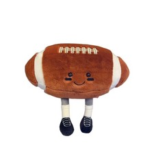 YUDONG 12 Inch Soft Plush Sports Football Pillow- 10 inches, Baseball