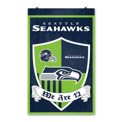 Seattle Seahawks NFL Team Shield Banner