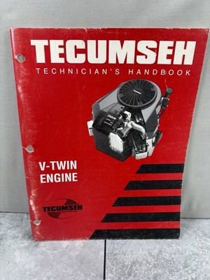 TECUMSEH TECHNICIAN'S HANDBOOK V-TWIN ENGINE 696325