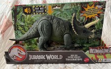 Jurassic World Legacy Collection Reimagined Real Feel Texture Triceratops