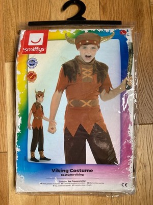 Smiffys Wikinger Kostüm - Größe L (10-12 Jahre) 