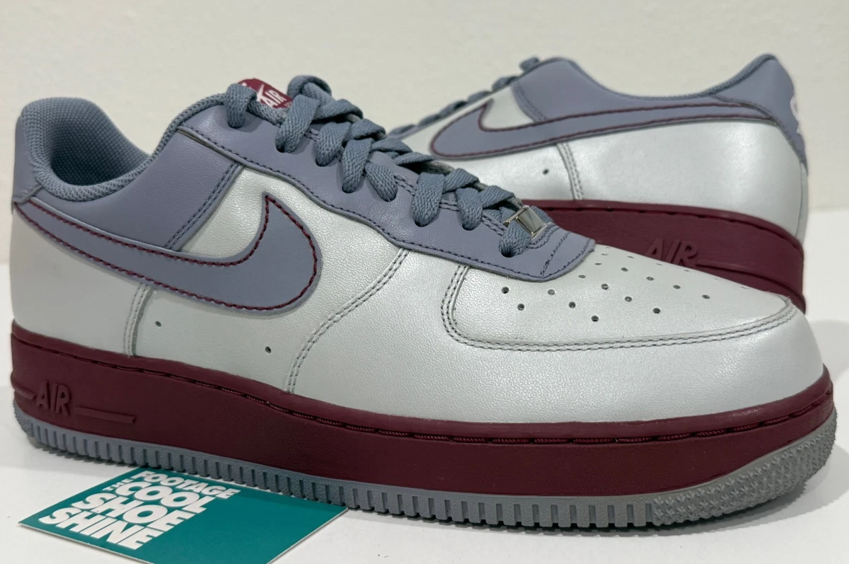 Preços baixos em Nike Air Force 1 '07 Grey Red | eBay
