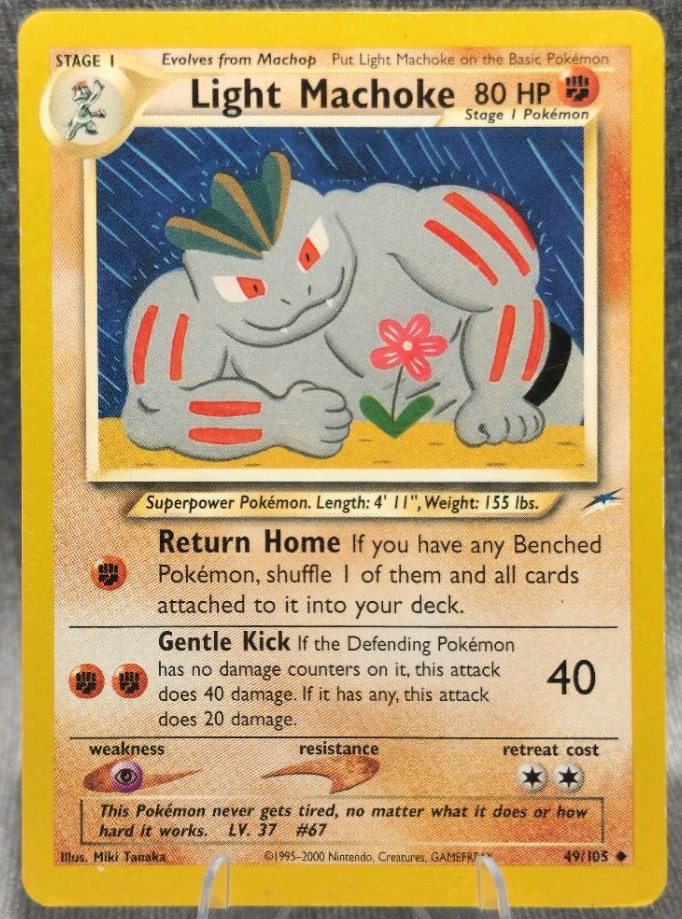 Light Machoke 49/105 Neo Destiny Common (LP)