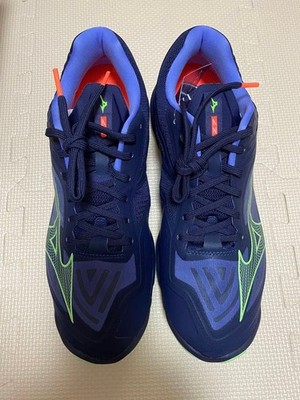 Mizuno Volleyball shoes Wave Lightning Z7 V1GA2200 Purple x Green 29.5cm US11.5